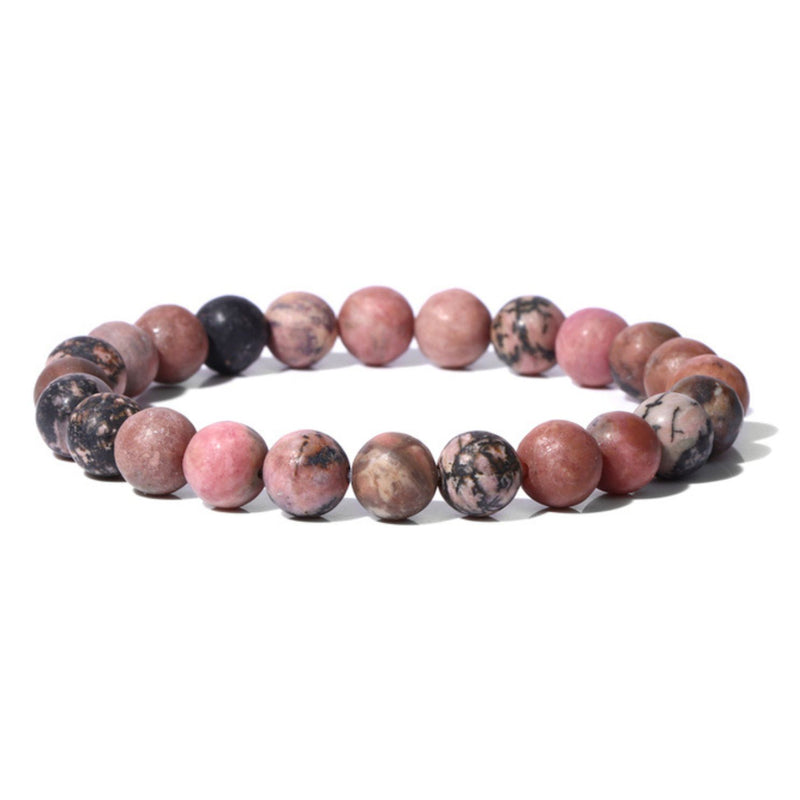 Matt Lace Rhodonite