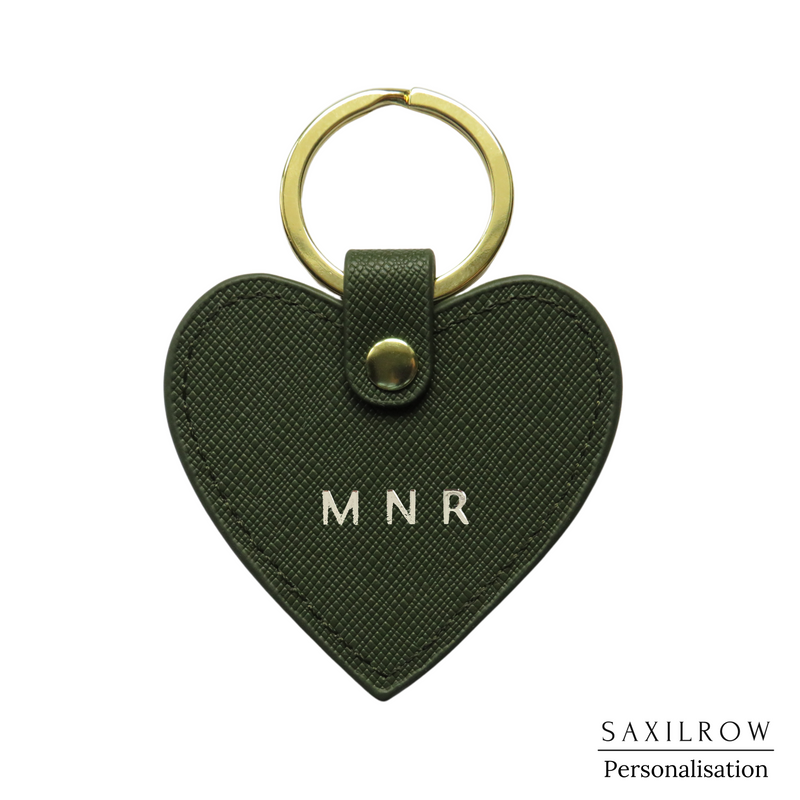 Green Heart Keyring