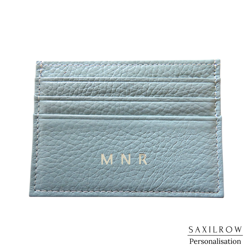 Blue Card Holder