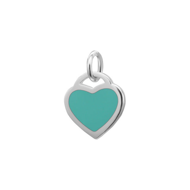 Blue Heart Charm